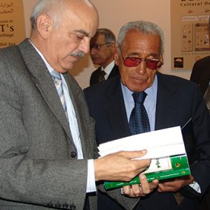 with Mr. Mohamed Hassanein Heikal, Egyptian Political Analyst and Journalist 