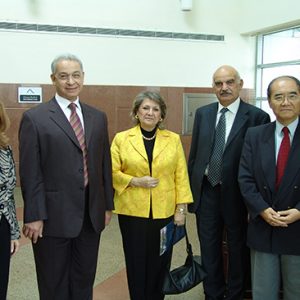 with Mr Matsura UNESCO GM and Dr Hani Hila