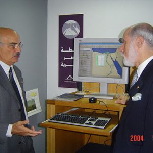 with Mr. Vint Cerf, Founding Father of the Internet 