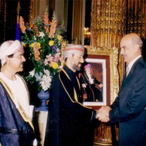 with Ambassador of Oman to the UNESCO