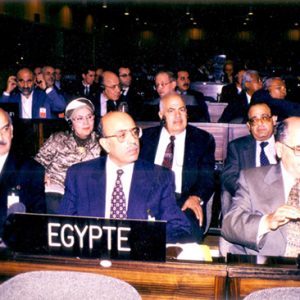 with Dr Moufid Shehab at the UNESCO